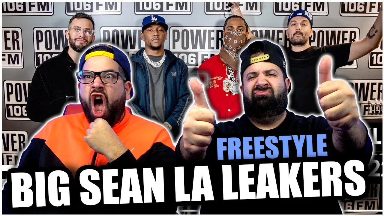 STRAIGHT BARS BRO!! Big Sean L.A. Leakers Freestyle *REACTION!!