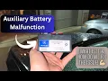 Auxiliary Battery Malfunction Replace Mercedes Benz E-Class W212