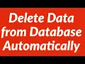Delete Data from Database Automatically