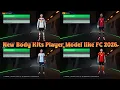 Nieuwe Body Kits Spelersmodel zoals FC 2026 - PES 2021 \u0026 Football Life 2026