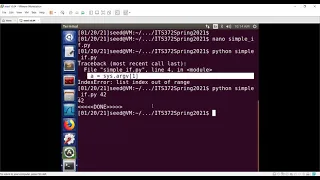 ITS 372 - Python scripting for system administration