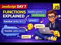 JavaScript Day 7 Functions in JavaScript Basic Functions Explained for Beginners