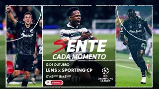 Lens vs Sporting, dia 13 de Outubro, às 17h45, no SSM2 (p.602) da DStv.