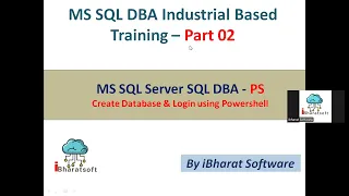 02 How to Create Database Login using PowerShell PowerShell SQL Connection