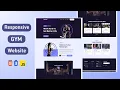 Building a Professional Gym Website from Scratch with HTML CSS and JS