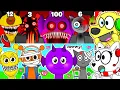 Sprunki but they SURVIVED ALL PHASES Everyone is Alive