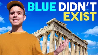 why the ancient greeks couldnt see blue