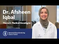 Meet Afsheen Iqbal Thoracic Medical Oncologist at MSK