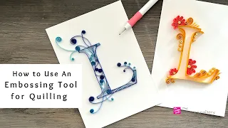 Download How to Use an Embossing Tool for Quilling | Paper Monograms | Quilling for Beginners MP3