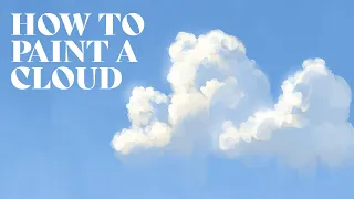 How to Paint Clouds - Digital Painting Tutorial in Clip Studio Paint