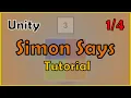 Unity Simon Says Tutorial