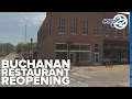 Buchanan restaurant reopens with community support after storm tears off roof