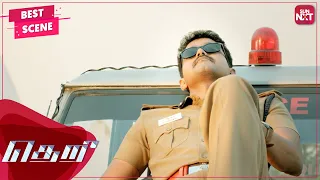 theris iconic bridge scene theri tamil vijay samantha ruth prabhu sun nxt