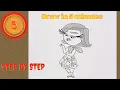 how to draw disgust from inside out 2 draw disney wiki characters
