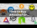 An Important Correlation with Bitcoin Price - Time for Altcoins