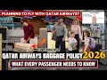 Qatar Airways Baggage Policy 2026 Don t Get Charged at the Airport