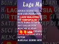 Download Lagu LAGU MALAYSIA TERPOPULER - ADUHAI SERIBU KALI SAYANG
