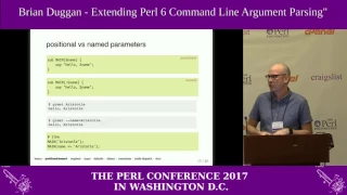 Brian Duggan - Extending Perl 6 Command Line Argument Parsing using Metaprogramming