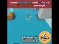 Creating AI for NPC in Unity just got Easier Behavior Graph in 60 sec