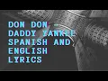 Download Lagu Daddy Yankee, Anuel AA \u0026 Kendo Kaponi - Don Don English Lyrics / Lyrical Video