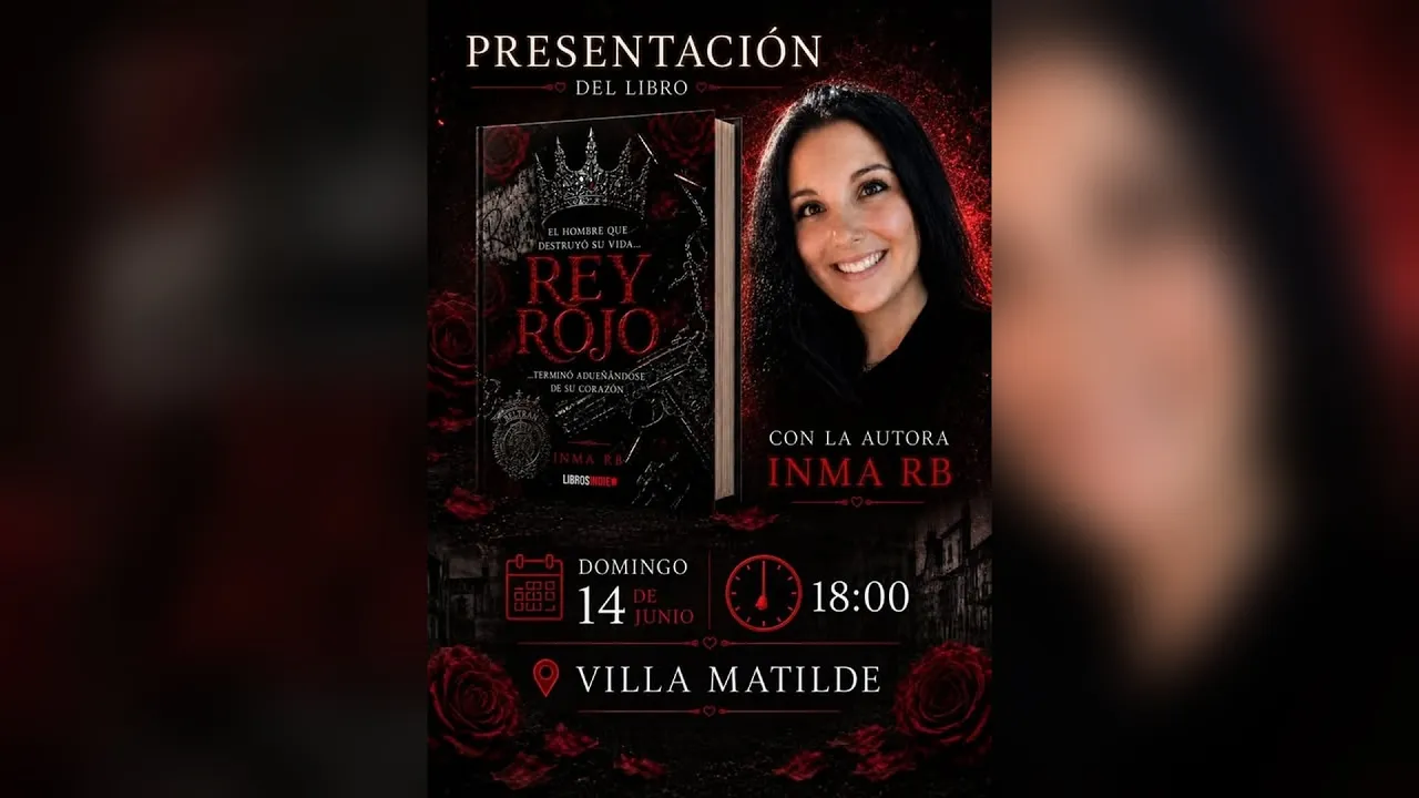 Presentación literaria de ‘Rey Rojo’ por Inma RB