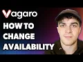 How to Change Availability on Vagaro Full 2024 Guide
