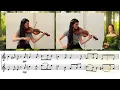 "Greensleeves/What Child Is This" Old English Folk Song - Violin Duet + Sheet Music [PDF]
