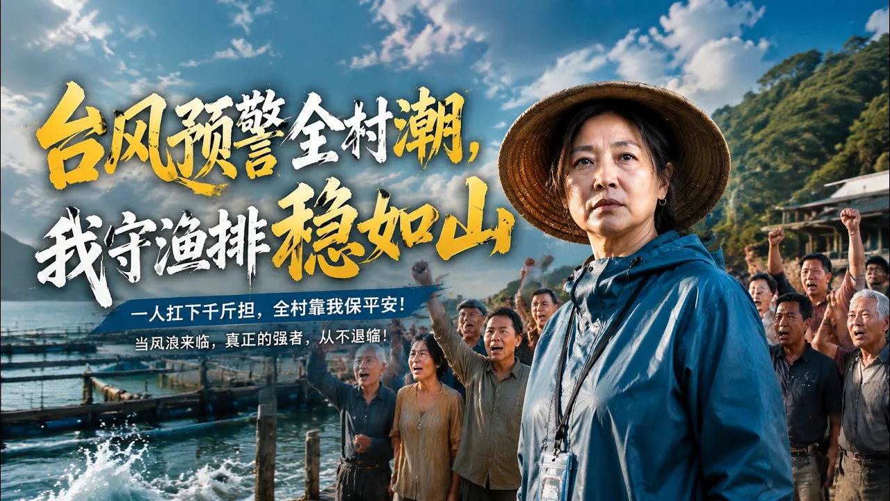台风预警全村嘲,我守渔排稳如山