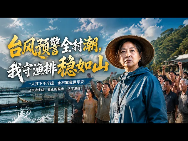 台风预警全村嘲,我守渔排稳如山