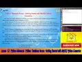 Lesson - 52 Python Advanced