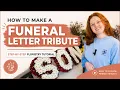 How to Make Funeral Flower Letters Like a PRO Florist