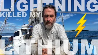 A Dead Lithium Bank From Lightning & Getting Supplies in Remote Indonesia After Being Cleared Out