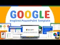 Elevate Your Presentations with This Google-Inspired PowerPoint Template