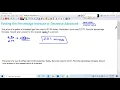 Finding the Percentage Increase or Decrease Advanced