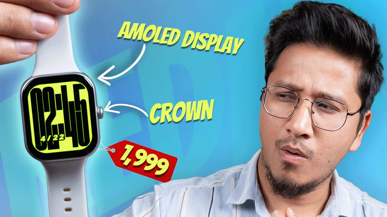 Outline Video Is ₹1999 Redmi Watch Move the BEST Budget Smartwatch?