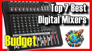  top 7 best budget digital mixers to buy on amazon 2026 cheap for audio production