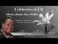 Sample Visual Obituary