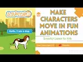 ScratchJr Lesson for Kids Make Characters Move in Fun Animations