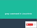 grep command Linux Terminal Tutorial Shell Scripting OS Malayalam Tutorial