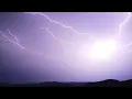 Lightning drone footage Clinton TN