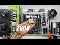 AMD Ryzen 5 2600 ASUS TUF GAMING B450M-PLUS GAMING G-SKILL RTX2060 Super DUAL Gaming PC Build
