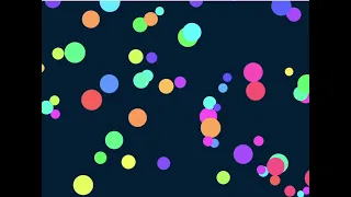 Beautiful Floating Bubbles Animation Using HTML CSS JavaScript