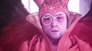 rocket man opening scene the bitch is back taron egerton elton john