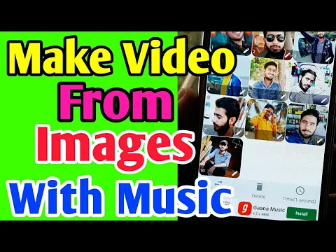 Download MP3 How to Make Video From Images with music || Video with Images with Extra Effect and Music