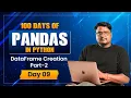 Excel to Pandas DataFrame read - excel read