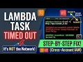 Fix AWS Lambda Task Timed Out Production Incident Cross-Account IAM Fix