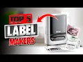 Top 5 Best LABEL MAKERS on Amazon 2025 Cheap For Home Office Under 50