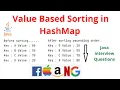 Value based sorting in HashMap in Java