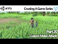 Unity Game Creator - Create a Game 20 Custom Melee Attacks