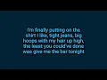 Priscilla Block - Just About Over You (lyrics)